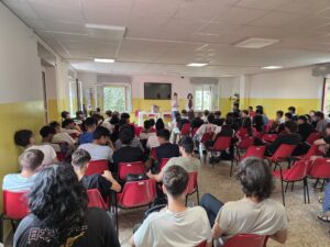 Consegna libri Progetto Biblioteca - sede di Civitanova Marche