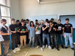 Consegna libri Progetto Biblioteca - sede di Corridonia