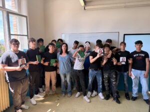 Consegna libri Progetto Biblioteca - sede di Corridonia