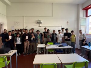 Consegna libri Progetto Biblioteca - sede di Corridonia
